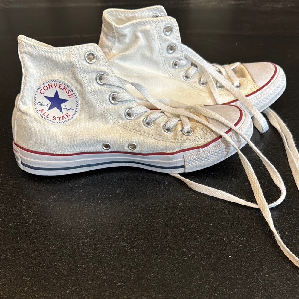 Converse White Sneakers High-Top